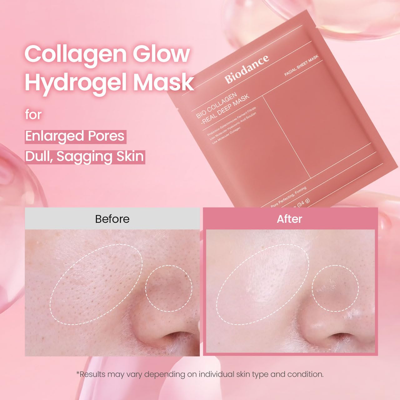 🌙 BIODANCE Bio-Collagen Deep Mask – Glass Skin Glow