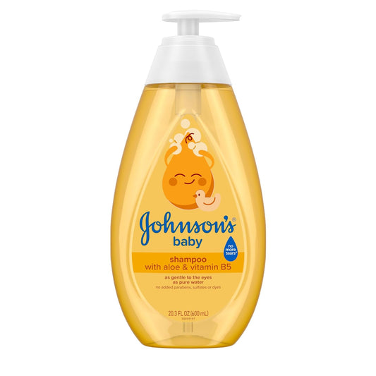 👶 Johnson’s Baby Shampoo – Tear-Free with Aloe & Vitamin B5