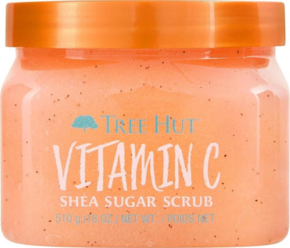 ✨ Tree Hut Vanilla Sugar Body Scrub – 18 Oz