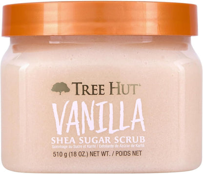 ✨ Tree Hut Vanilla Sugar Body Scrub – 18 Oz