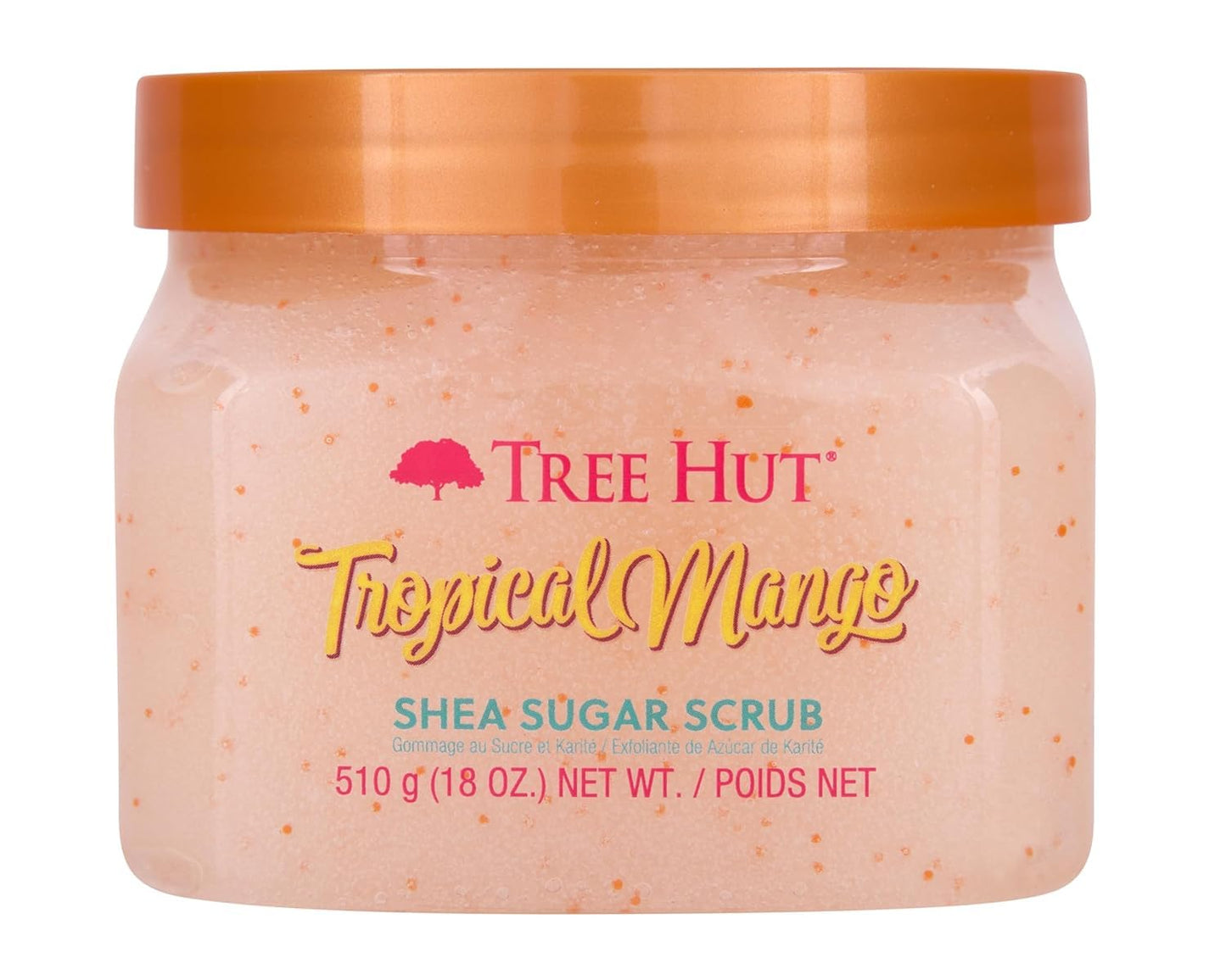 ✨ Tree Hut Vanilla Sugar Body Scrub – 18 Oz