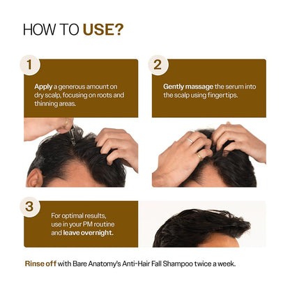 💆 Bare Anatomy Hair Density Serum – Reduces Hair Fall