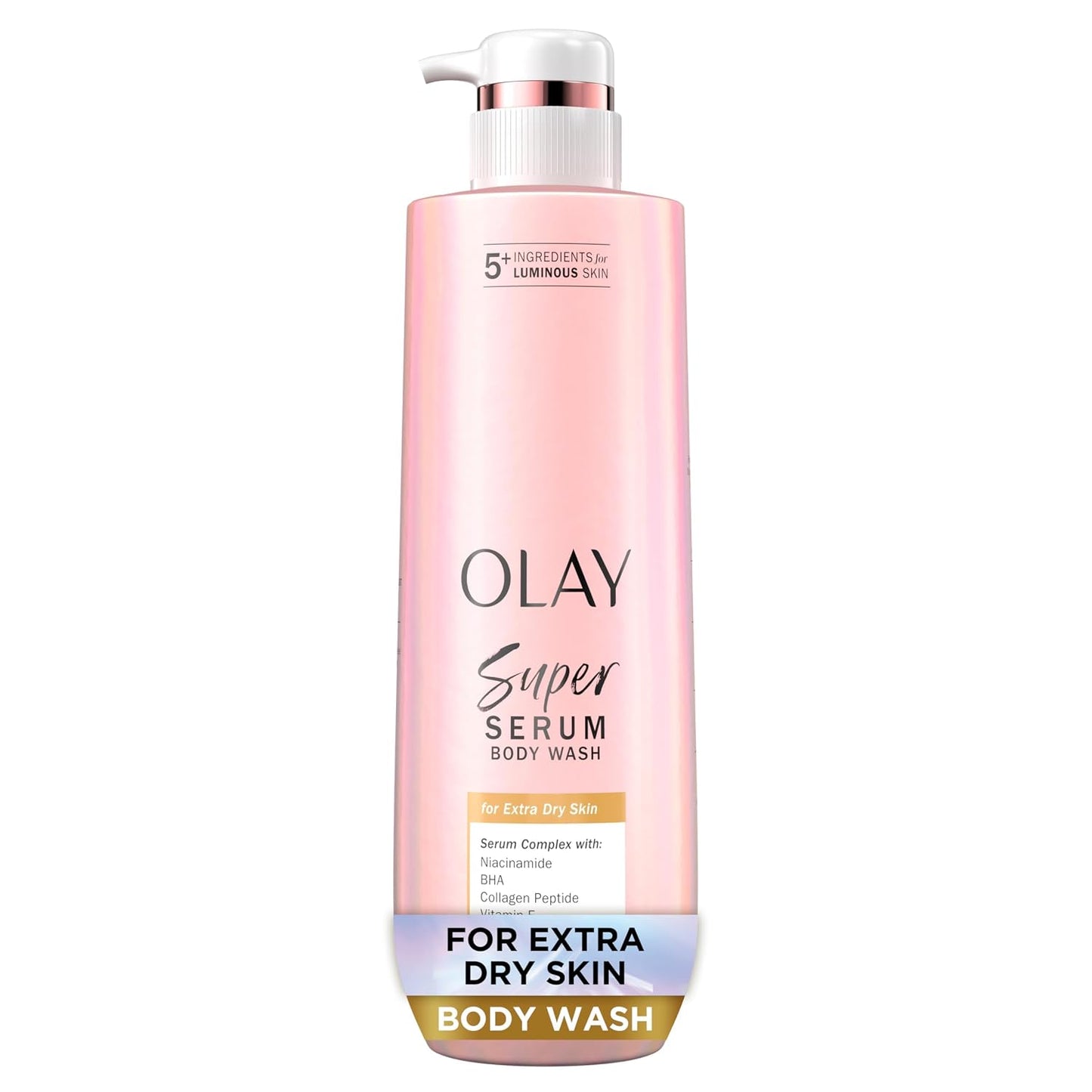 🌟 Olay Super Serum Body Wash – 5-in-1 Glow