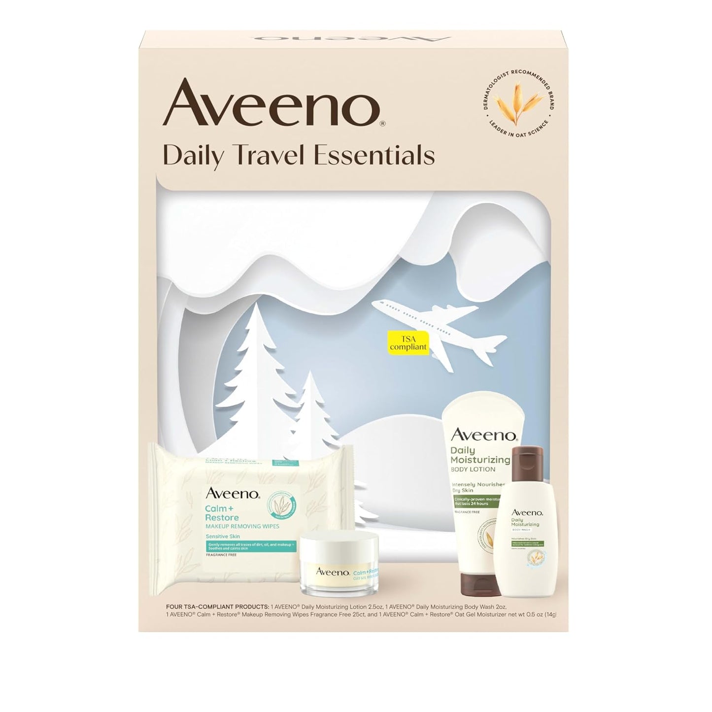 🌾 Aveeno Daily Moisturizing Lotion – 48Hr Hydration