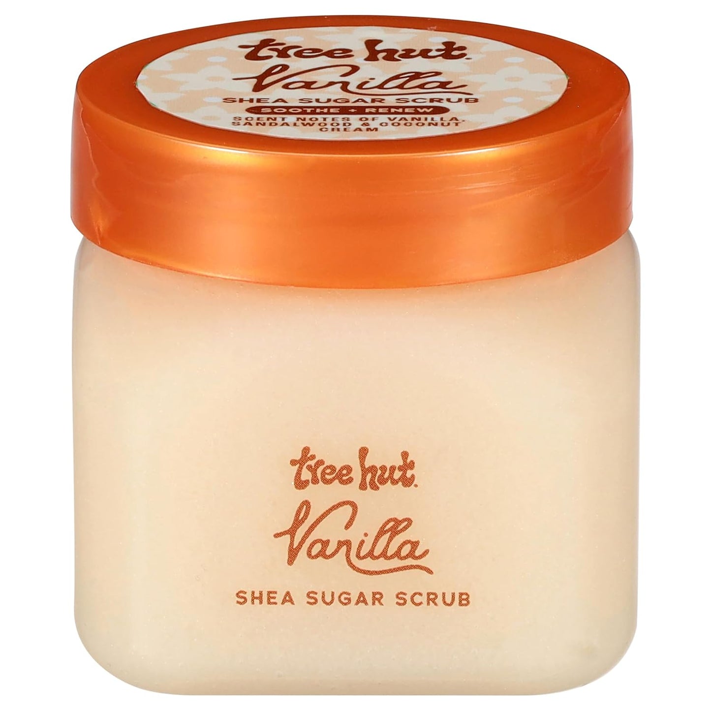 ✨ Tree Hut Vanilla Sugar Body Scrub – 18 Oz