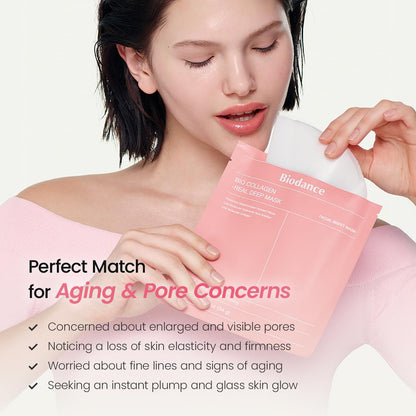 🌙 BIODANCE Bio-Collagen Deep Mask – Glass Skin Glow