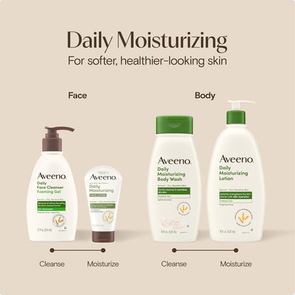 🌾 Aveeno Daily Moisturizing Lotion – 48Hr Hydration