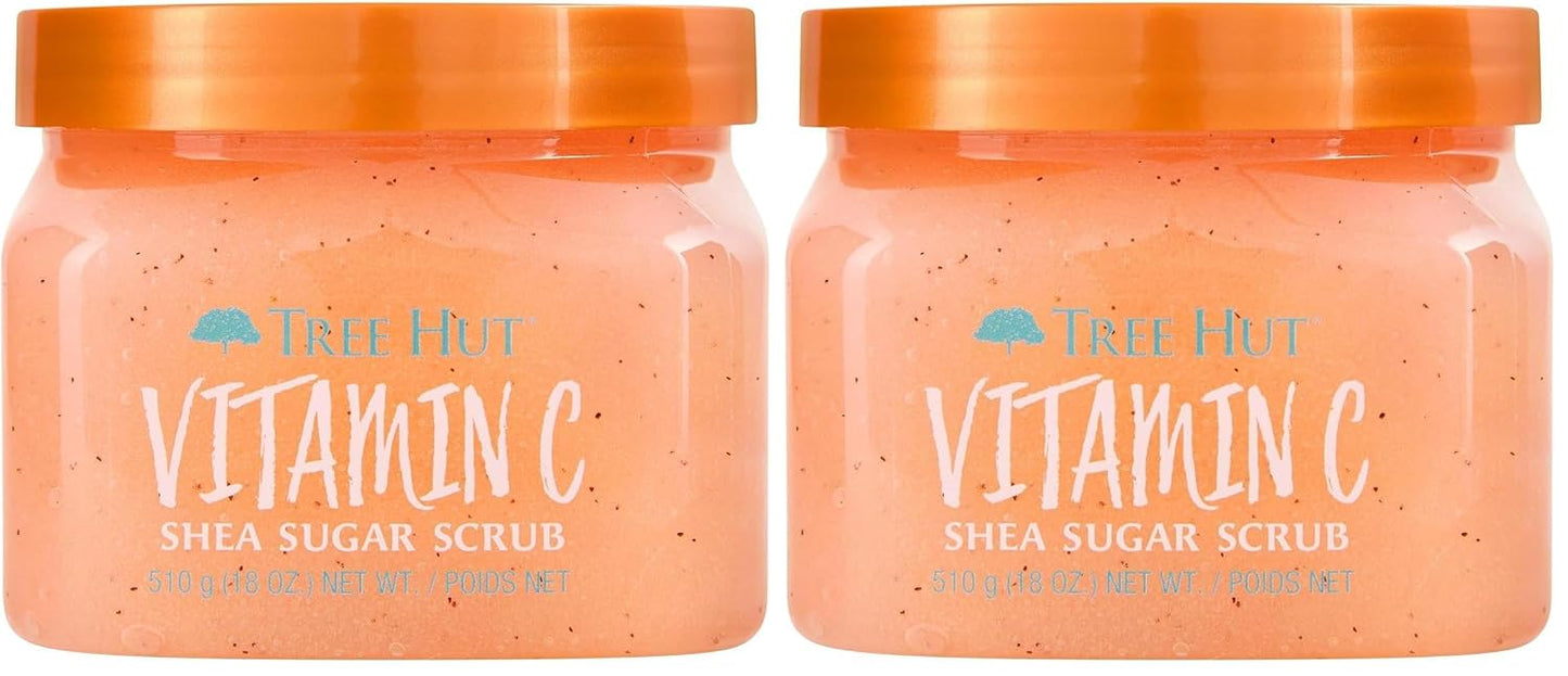 ✨ Tree Hut Vanilla Sugar Body Scrub – 18 Oz