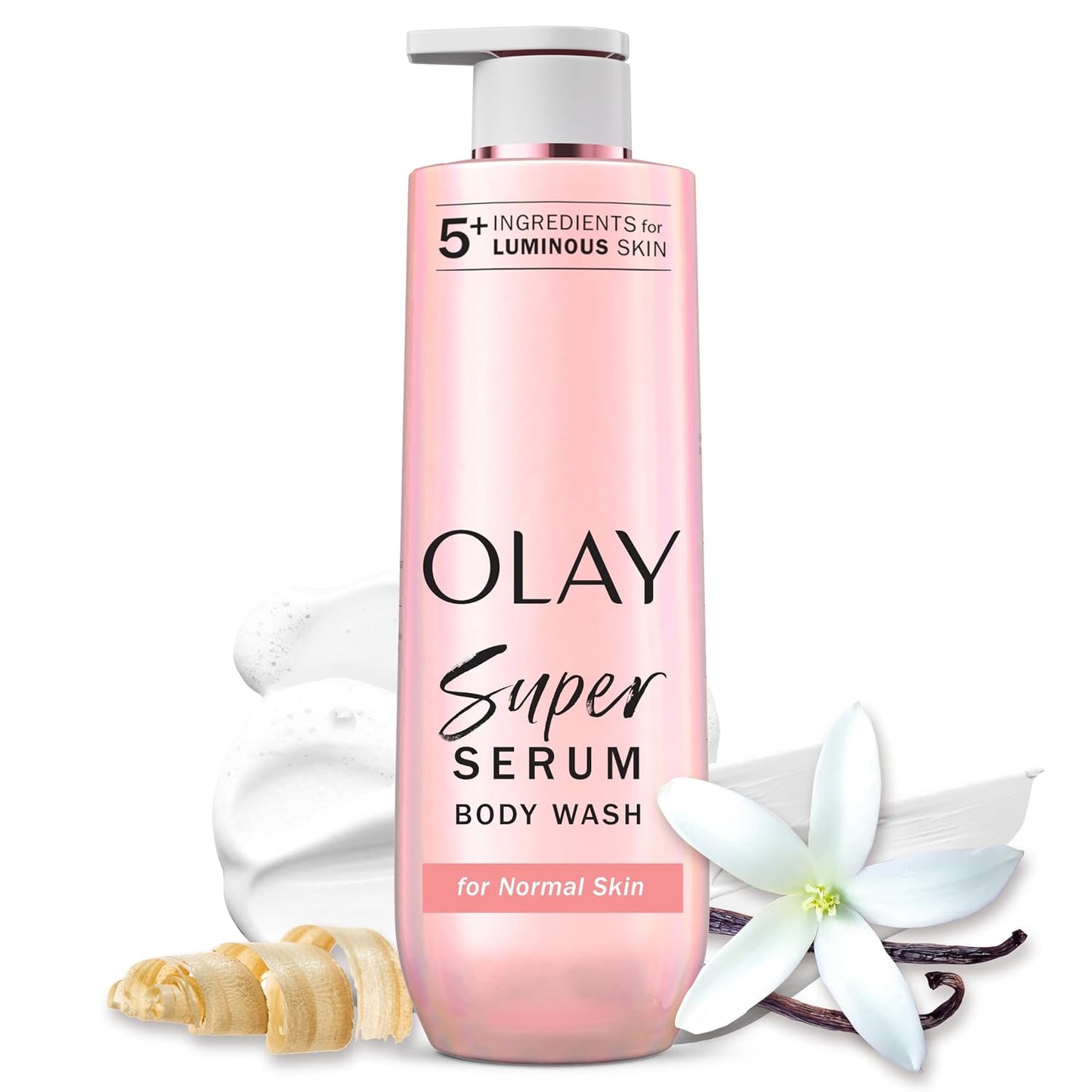🌟 Olay Super Serum Body Wash – 5-in-1 Glow