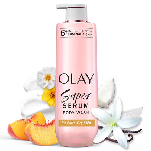 🌟 Olay Super Serum Body Wash – 5-in-1 Glow