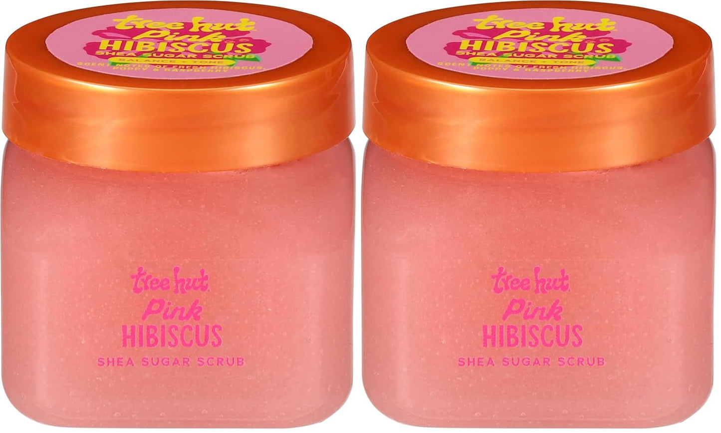 ✨ Tree Hut Vanilla Sugar Body Scrub – 18 Oz