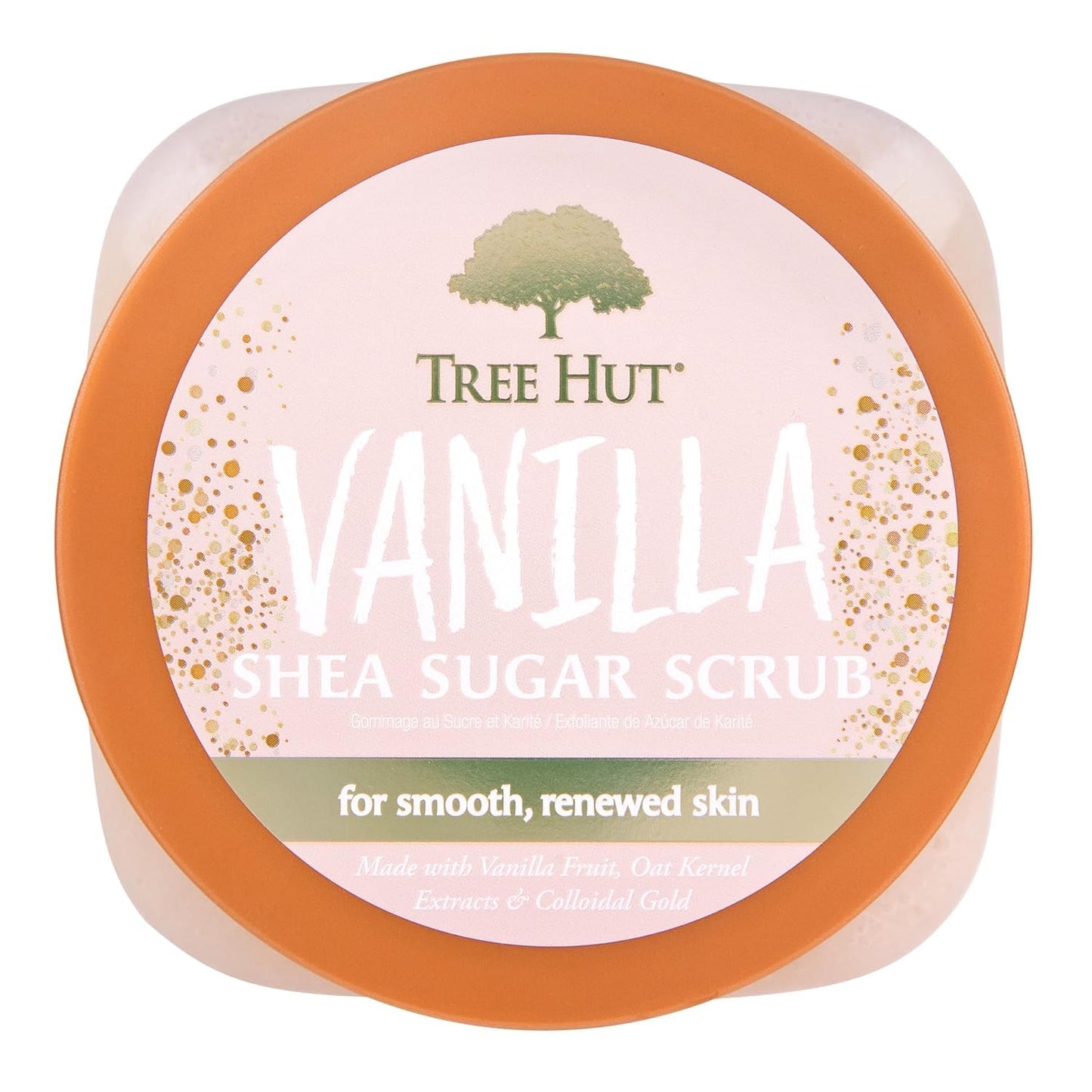 ✨ Tree Hut Vanilla Sugar Body Scrub – 18 Oz