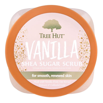 ✨ Tree Hut Vanilla Sugar Body Scrub – 18 Oz