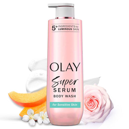 🌟 Olay Super Serum Body Wash – 5-in-1 Glow