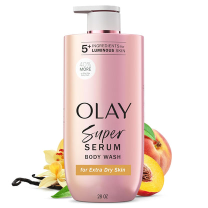 🌟 Olay Super Serum Body Wash – 5-in-1 Glow