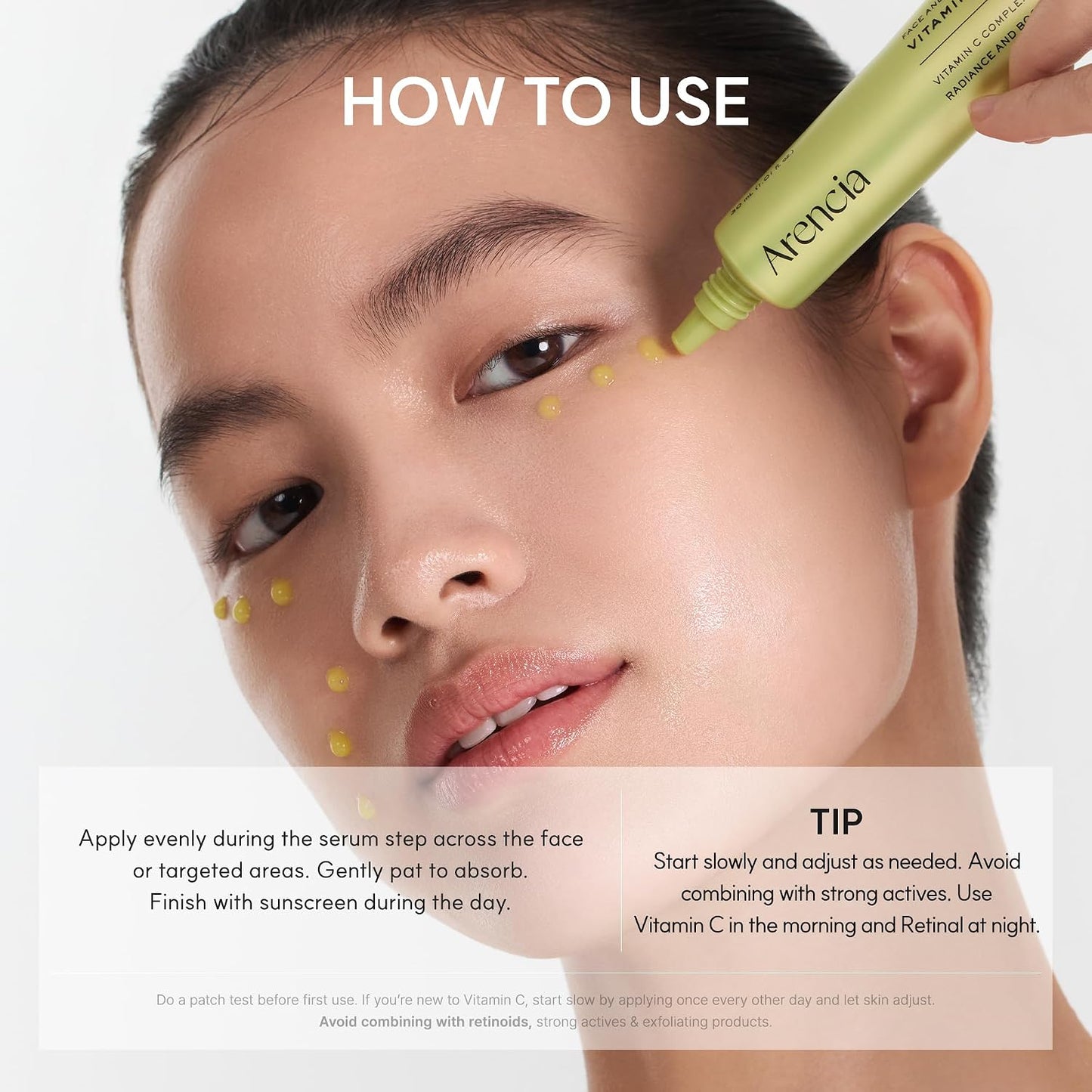 ✨ Arencia Vitamin C Booster Serum – Glass Skin