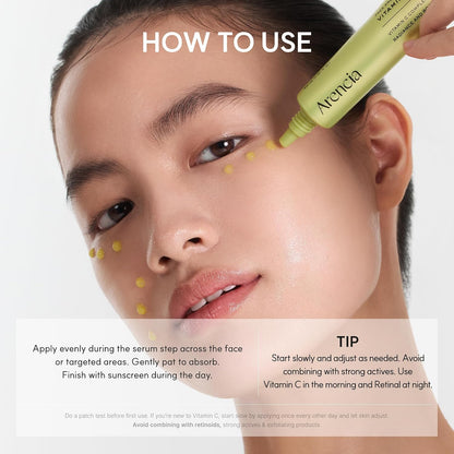 ✨ Arencia Vitamin C Booster Serum – Glass Skin