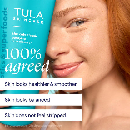 🧖 TULA Cult Classic Purifying Face Cleanser – 6.7 oz