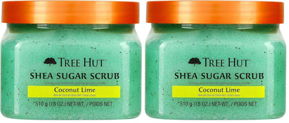 ✨ Tree Hut Vanilla Sugar Body Scrub – 18 Oz