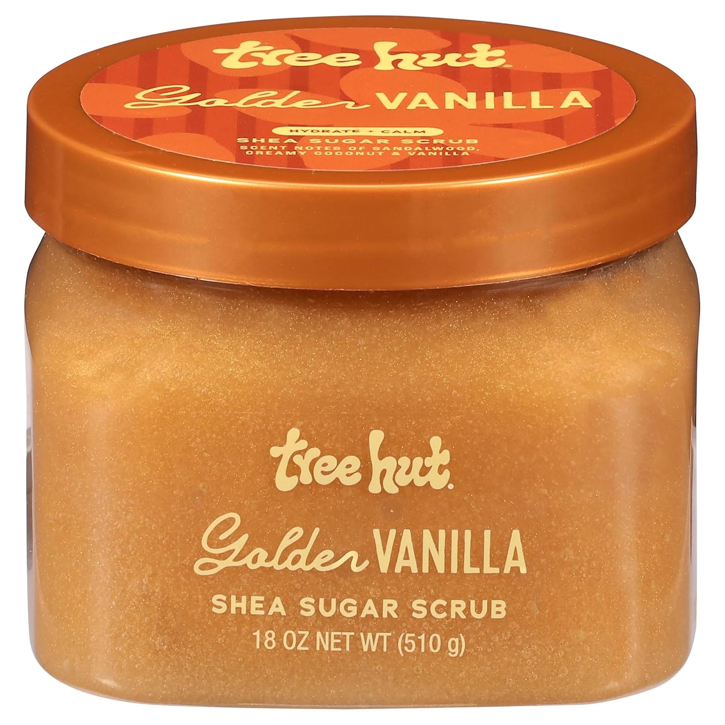 ✨ Tree Hut Vanilla Sugar Body Scrub – 18 Oz