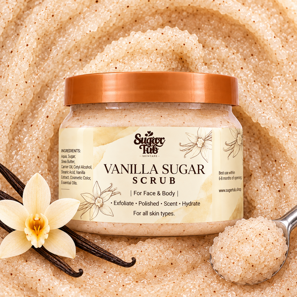 Vanilla Butter Scrub