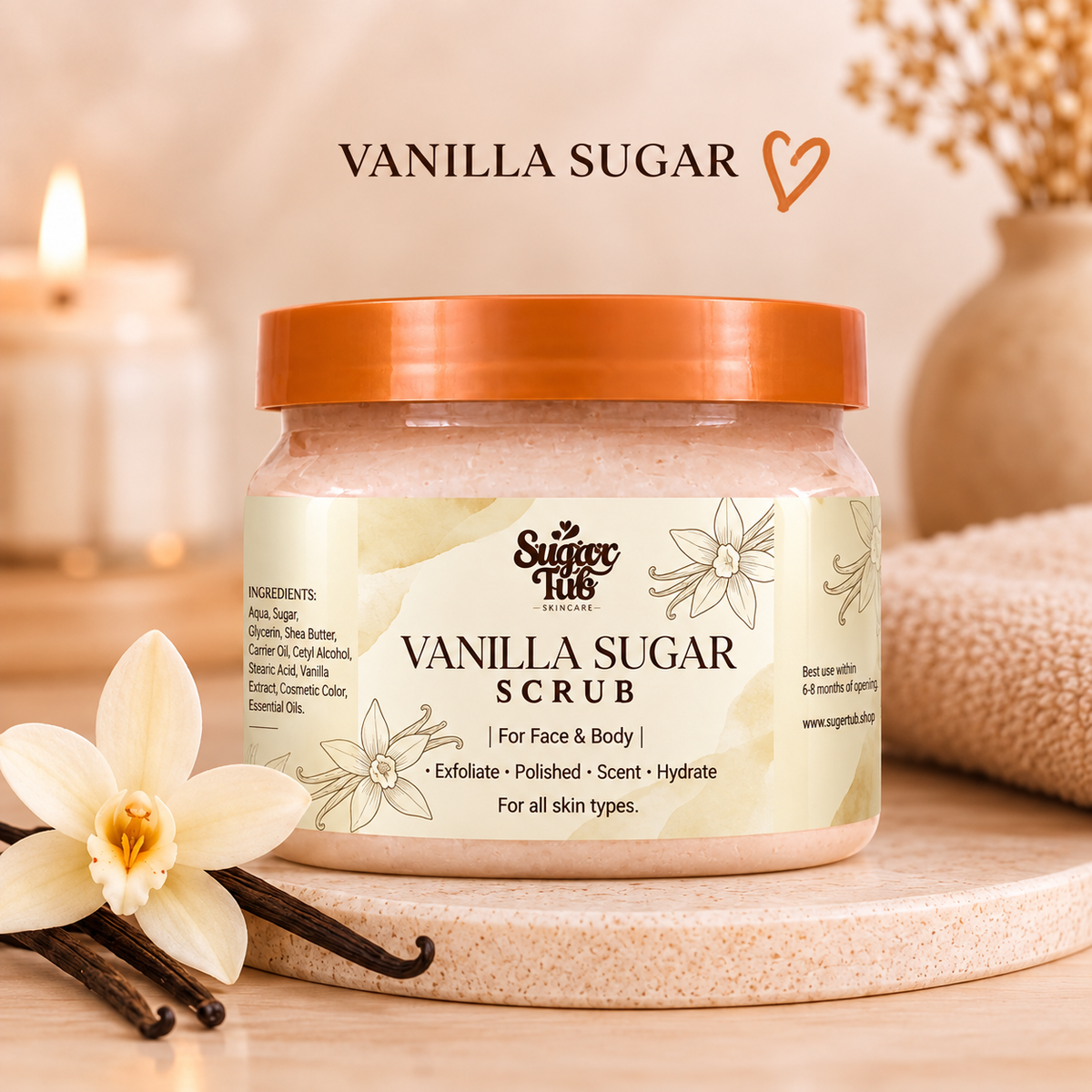 Vanilla Butter Scrub