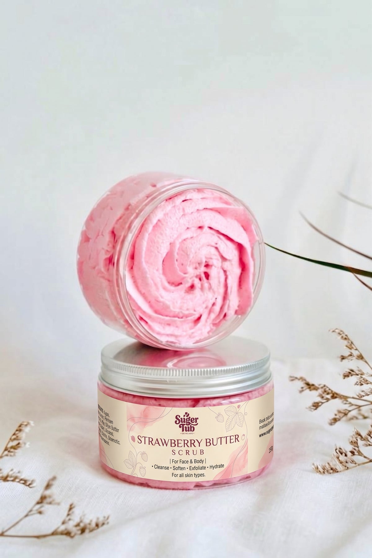 Strawberry Butter Scrub
