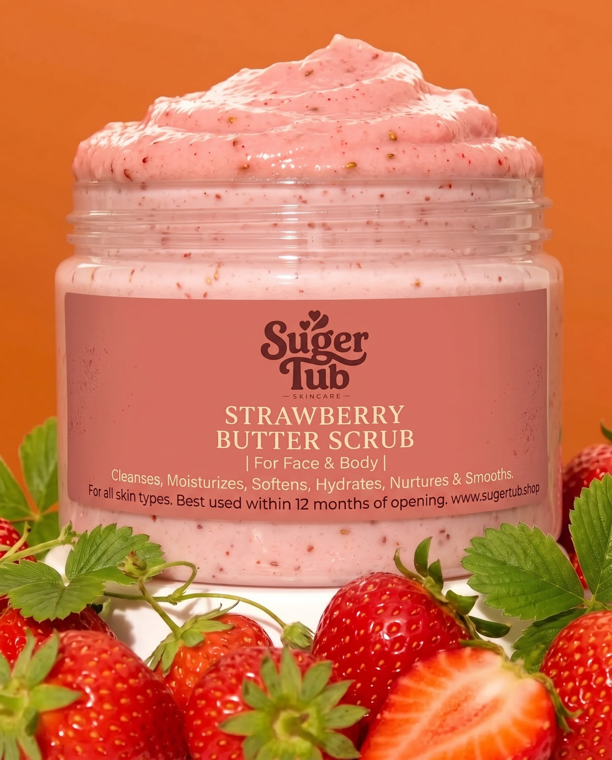 Strawberry Butter Scrub