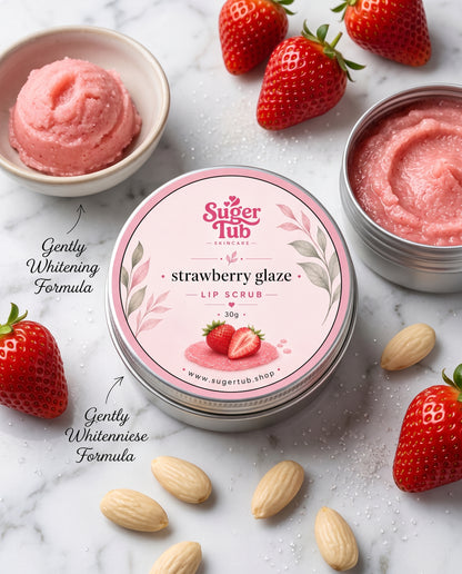 Strawberry Glaze Lip Scrub