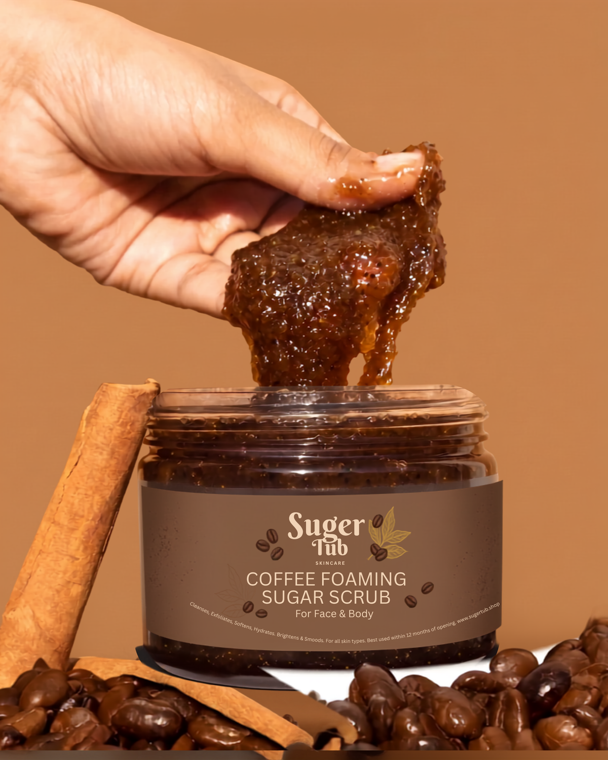 Coffee Foaming Sugar Scrub